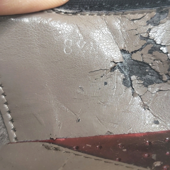 Sesto Meucci Brown Two Tone Kiltie Colorblock Driving  Loafer 8.5N narrow - Picture 15 of 15